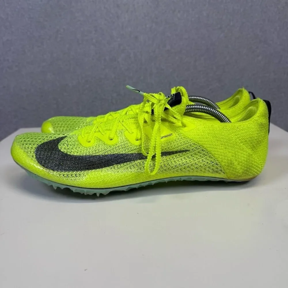 New Nike Zoom Superfly Elite 2 Track Cleats Men's Size 12.5 Green DR9923-700